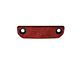 Teton Workshop Topography Center Console Badge; Red (21-24 Bronco)