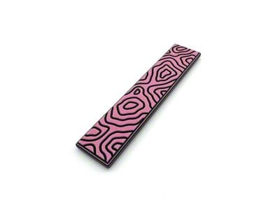 Teton Workshop Topography Center Console Badge; Pink (14-21 Tundra)