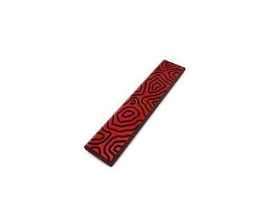 Teton Workshop Topography Center Console Badge; Red (14-21 Tundra)