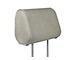 The Headrest Safe Co. Headrest Safe; Passenger Side; Light Gray; Cloth Cover (Universal; Some Adaptation May Be Required)