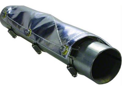 Thermo Tec Clamp On Exhaust Heat Shield; 1-Foot x 6-Inch (Universal; Some Adaptation May Be Required)