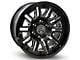 Thret Offroad Storm Gloss Black Milled 6-Lug Wheel; 20x9; 0mm Offset (03-09 4Runner)