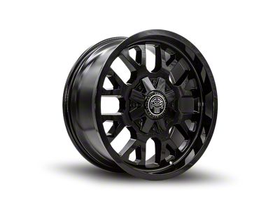 Thret Offroad Attitude Gloss Black 6-Lug Wheel; 20x9; 0mm Offset (04-15 Titan)