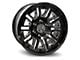 Thret Offroad Storm Gloss Black Milled 6-Lug Wheel; 20x9; 0mm Offset (04-15 Titan)