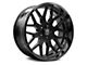 Thret Offroad Monarch Gloss Black 6-Lug Wheel; 20x10; -21mm Offset (2024 Tacoma)