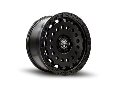 Thret Offroad Firewall Satin Black 6-Lug Wheel; 17x9; 18mm Offset (21-25 Bronco, Excluding Raptor)