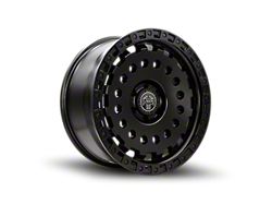 Thret Offroad Firewall Satin Black Wheel; 17x9; 18mm Offset (84-01 Jeep Cherokee XJ)