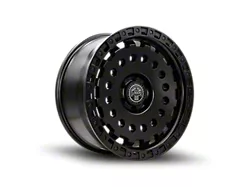 Thret Offroad Firewall Satin Black Wheel; 17x9; -12mm Offset (20-25 Jeep Gladiator JT)