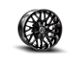 Thret Offroad Revolver Gloss Black Wheel; 20x10 (20-24 Jeep Gladiator JT)