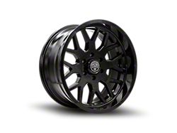 Thret Offroad Monarch Gloss Black Wheel; 22x10; -21mm Offset (22-25 Jeep Grand Cherokee WL)