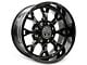 Thret Offroad Viper Gloss Black Wheel; 20x10 (99-04 Jeep Grand Cherokee WJ)