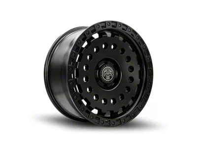 Thret Offroad Firewall Satin Black Wheel; 17x9; -12mm Offset (18-25 Jeep Wrangler JL)