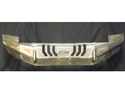 Throttle Down Kustoms Standard Front Bumper; Bare Metal (16-23 Tacoma)