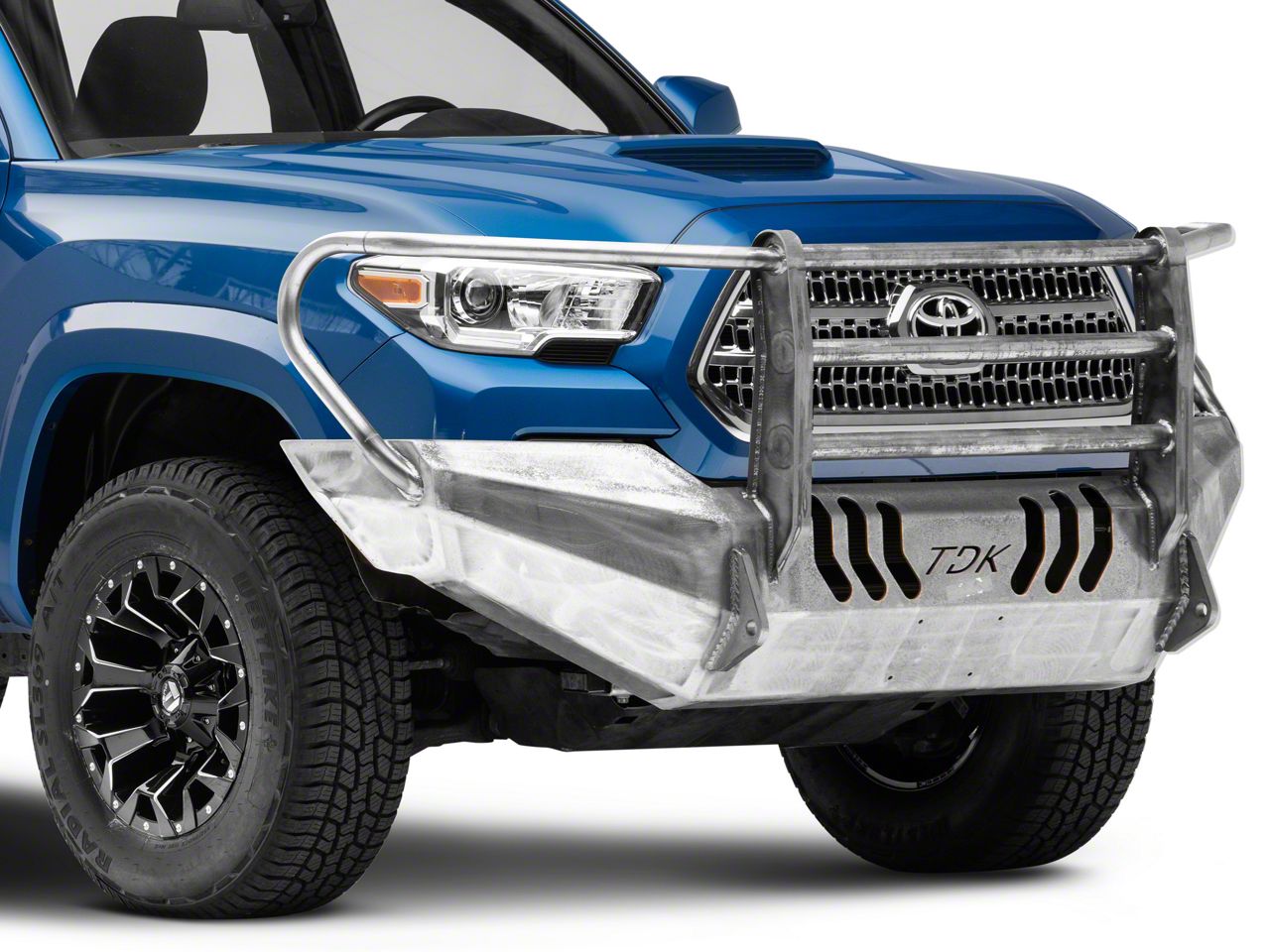 Throttle Down Kustoms Tacoma Standard Front Bumper with Grille Guard ...