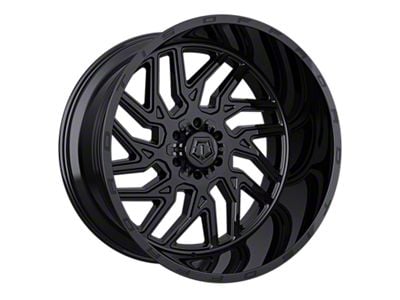 TIS 544 Gloss Black 6-Lug Wheel; 22x10; 10mm Offset (03-09 4Runner)