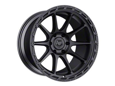 TIS 563 Satin Black 6-Lug Wheel; 17x9; 0mm Offset (03-09 4Runner)