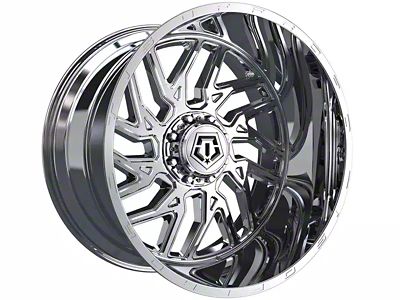 TIS 544C Chrome 6-Lug Wheel; 20x12; -44mm Offset (04-15 Titan)