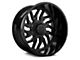 TIS 544GB Gloss Black 6-Lug Wheel; 20x12; -44mm Offset (04-15 Titan)