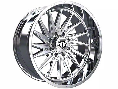 TIS 547C Chrome 6-Lug Wheel; 22x10; -19mm Offset (04-15 Titan)