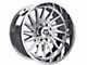 TIS 547C Chrome 6-Lug Wheel; 22x10; -19mm Offset (04-15 Titan)