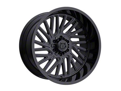 TIS 553 Gloss Black 6-Lug Wheel; 20x10; -12mm Offset (04-15 Titan)