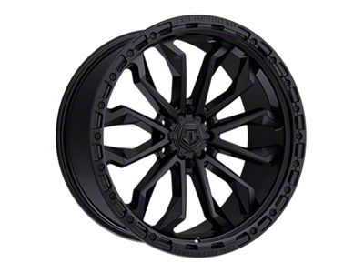 TIS 556 Satin Black 6-Lug Wheel; 22x10; 10mm Offset (04-15 Titan)