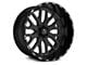 TIS 560BM Gloss Black 6-Lug Wheel; 20x12; -44mm Offset (04-15 Titan)