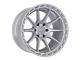 TIS 563 Silver Brushed Machined 6-Lug Wheel; 18x9; 18mm Offset (04-15 Titan)