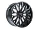 TIS 565 Gloss Black 6-Lug Wheel; 20x12; -44mm Offset (04-15 Titan)