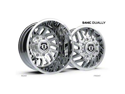 TIS 544 Chrome 5-Lug Wheel; 20x12; -44mm Offset (05-15 Tacoma)