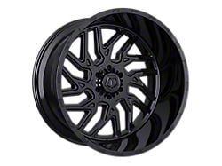 TIS 544 Gloss Black 6-Lug Wheel; 26x14; -76mm Offset (05-15 Tacoma)