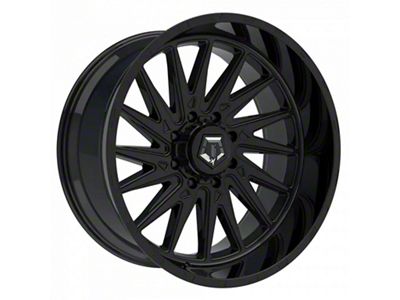 TIS 547 Gloss Black 5-Lug Wheel; 20x12; -44mm Offset (05-15 Tacoma)