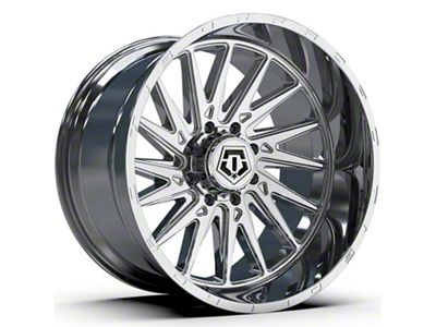 TIS 547C Chrome 6-Lug Wheel; 20x12; -44mm Offset (05-15 Tacoma)