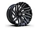 TIS 554BM Gloss Black Milled 6-Lug Wheel; 20x10; -19mm Offset (05-15 Tacoma)