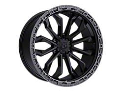 TIS 556 Satin Black with Anthracite Bead Ring 6-Lug Wheel; 20x9; 0mm Offset (05-15 Tacoma)