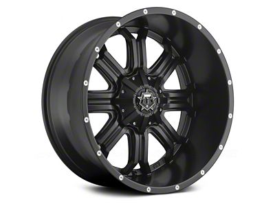 TIS 535B Satin Black 6-Lug Wheel; 18x9; 0mm Offset (10-24 4Runner)