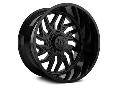 TIS 544GB Gloss Black 6-Lug Wheel; 20x12; -44mm Offset (10-24 4Runner)