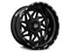 TIS 552B Gloss Black 6-Lug Wheel; 17x9; -12mm Offset (10-24 4Runner)