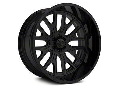 TIS 560B Gloss Black 6-Lug Wheel; 20x12; -44mm Offset (10-24 4Runner)