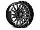 TIS 547BM Gloss Black 6-Lug Wheel; 22x10; 10mm Offset (2024 Tacoma)