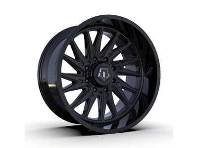 TIS 547B Gloss Black 6-Lug Wheel; 20x12; -44mm Offset (10-24 4Runner)