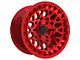 TIS 555MRT Gloss Red 6-Lug Wheel; 17x9; -12mm Offset (10-24 4Runner)