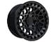 TIS 555SB Satin Black 6-Lug Wheel; 17x9; -12mm Offset (10-24 4Runner)