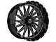 TIS 547B Gloss Black Milled 6-Lug Wheel; 20x10; -19mm Offset (21-24 Bronco, Excluding Raptor)