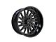 TIS 547B Gloss Black 6-Lug Wheel; 20x10; -19mm Offset (22-24 Bronco Raptor)