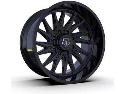 TIS 547B Gloss Black 6-Lug Wheel; 20x12; -44mm Offset (21-24 Bronco, Excluding Raptor)