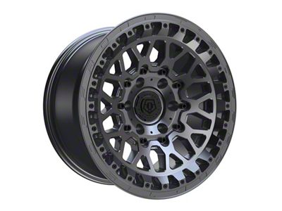 TIS 555A Satin Anthracite 6-Lug Wheel; 17x9; -12mm Offset (22-24 Bronco Raptor)