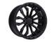 TIS 556 Satin Black 6-Lug Wheel; 20x10; -20mm Offset (22-24 Bronco Raptor)