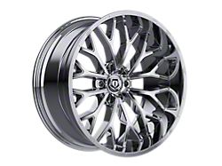 TIS 565 Chrome 6-Lug Wheel; 22x10; -19mm Offset (22-24 Bronco Raptor)