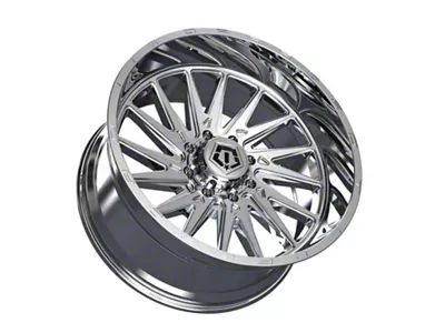 TIS 547 Chrome Wheel; 20x10; -19mm Offset (84-01 Jeep Cherokee XJ)